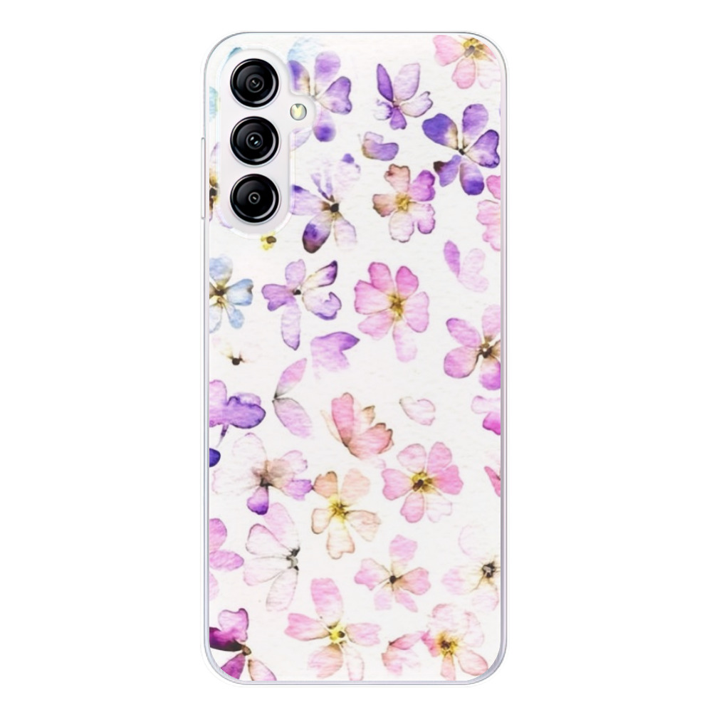Silikonové odolné pouzdro iSaprio Wildflowers na mobil Samsung Galaxy A14 / A14 5G (Odolný silikonový kryt, obal, pouzdro iSaprio Wildflowers na mobilní telefon Samsung Galaxy A14 / A14 5G)