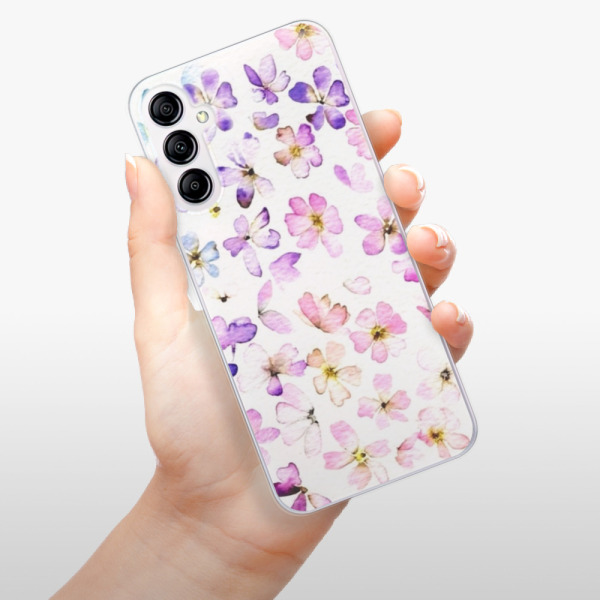 Silikonové pouzdro iSaprio - Samsung Galaxy A14 / A14 5G - Wildflowers