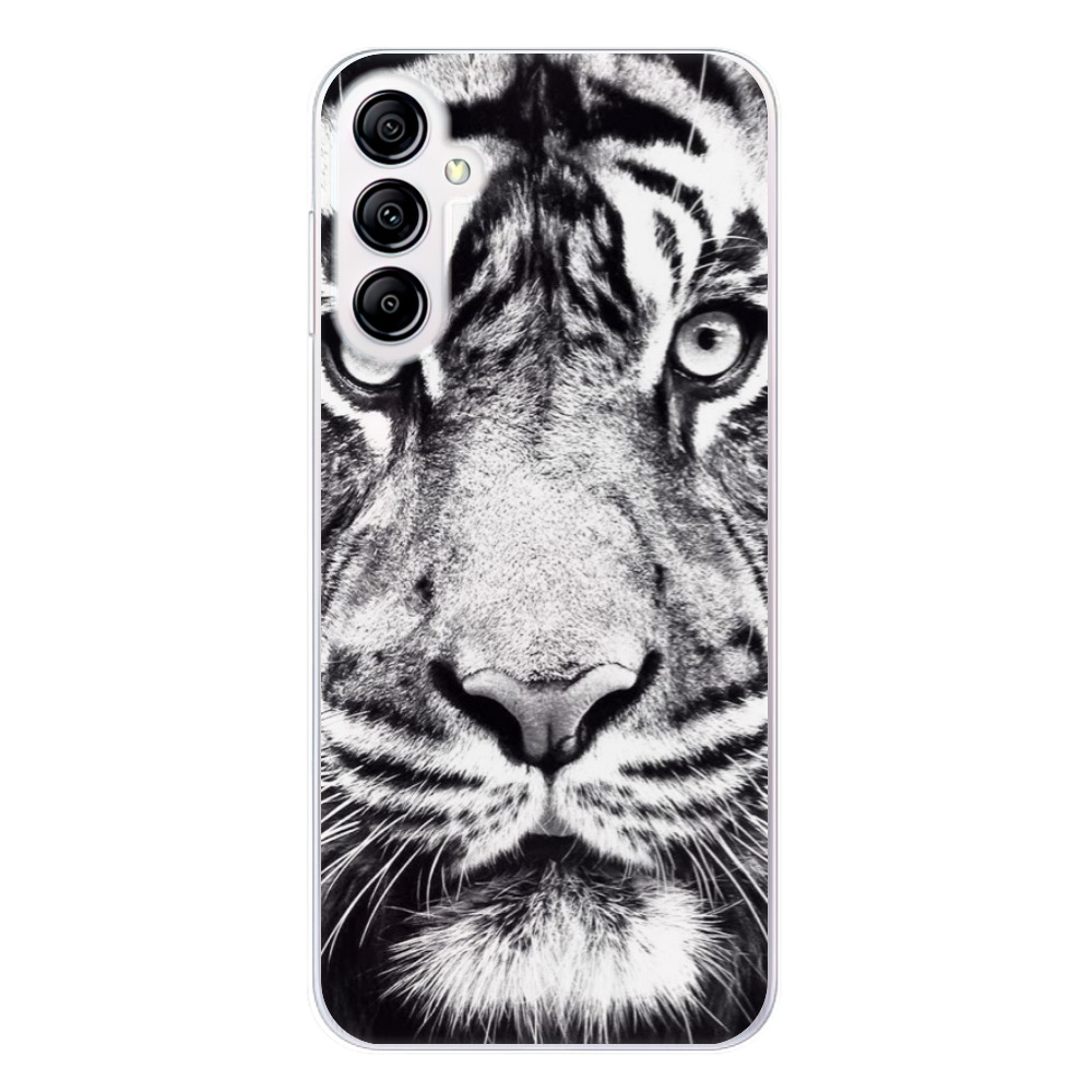 Silikonové odolné pouzdro iSaprio Tiger Face na mobil Samsung Galaxy A14 / A14 5G (Odolný silikonový kryt, obal, pouzdro iSaprio Tiger Face na mobilní telefon Samsung Galaxy A14 / A14 5G)