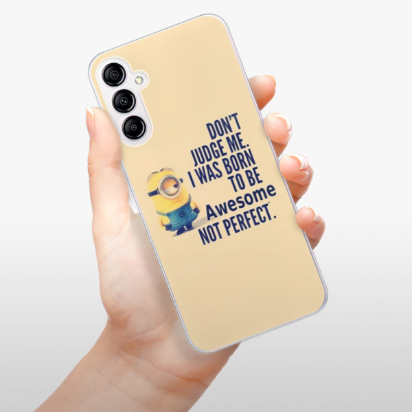 Silikonové pouzdro iSaprio - Samsung Galaxy A14 / A14 5G - Be Awesome