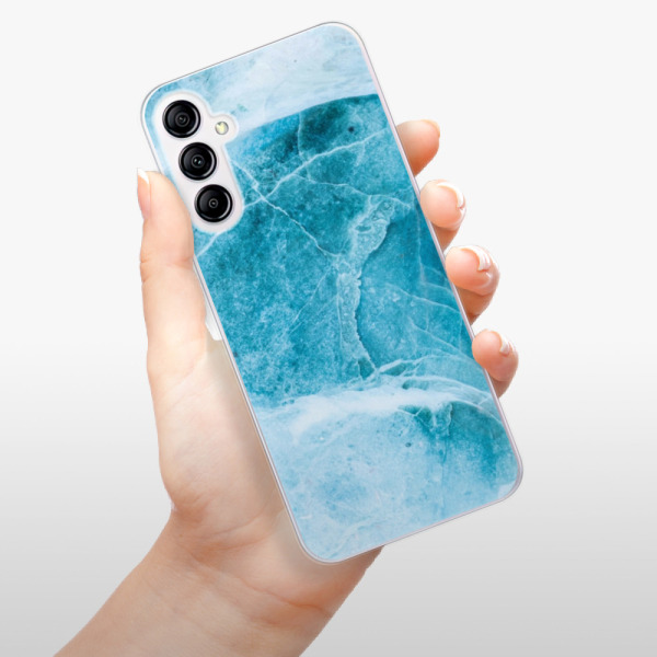 Silikonové pouzdro iSaprio - Samsung Galaxy A14 / A14 5G - Blue Marble
