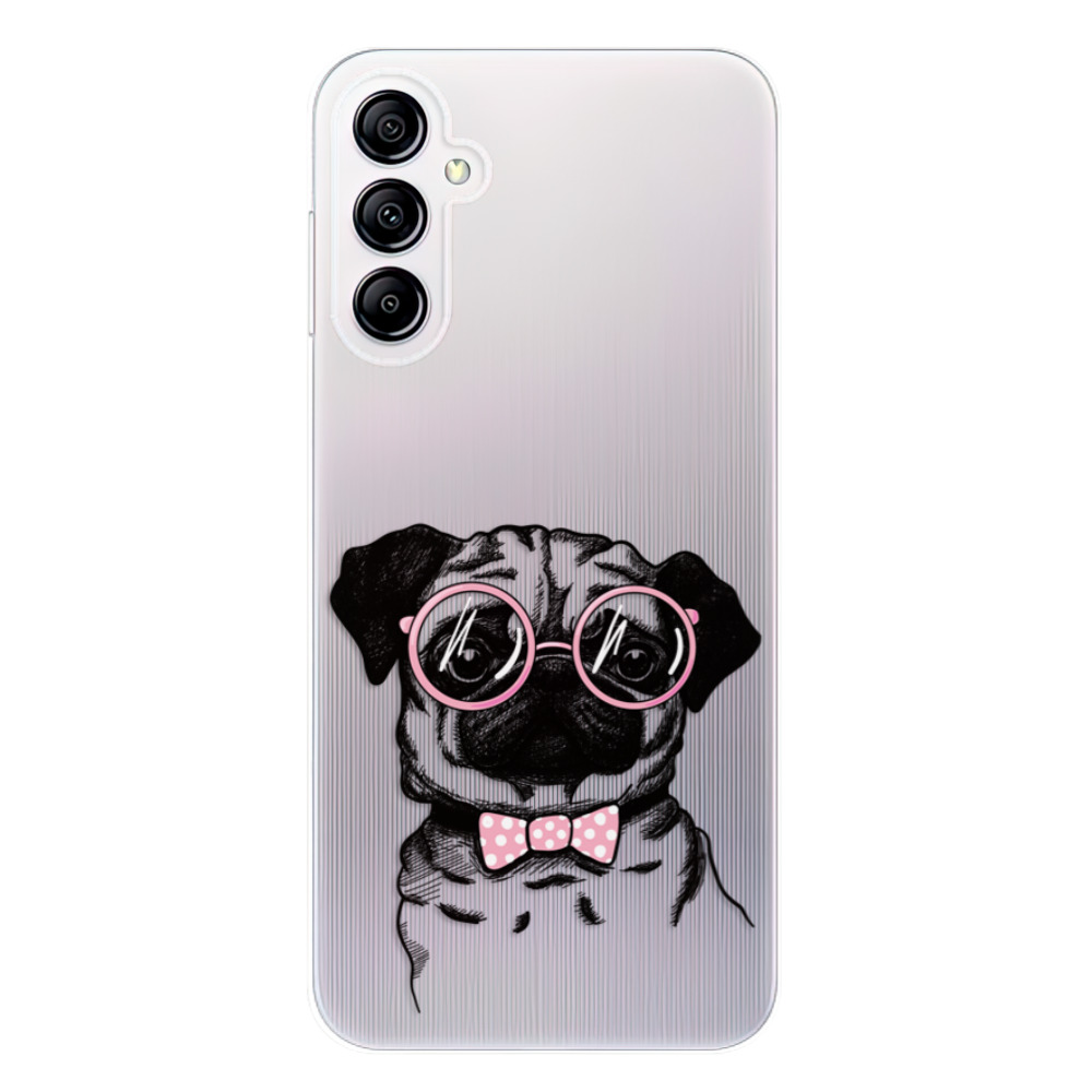 Odolné silikonové pouzdro iSaprio - The Pug - Samsung Galaxy A14 / A14 5G