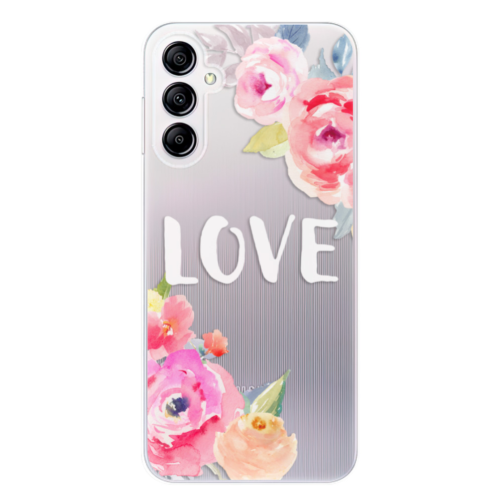 Odolné silikonové pouzdro iSaprio - Love - Samsung Galaxy A14 / A14 5G
