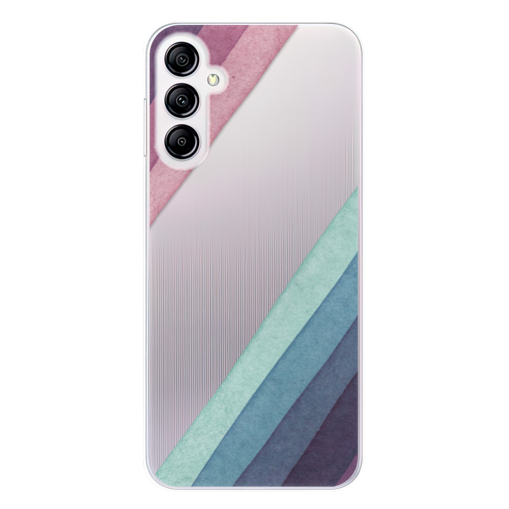 Odolné silikonové pouzdro iSaprio - Glitter Stripes 01 - Samsung Galaxy A14 / A14 5G