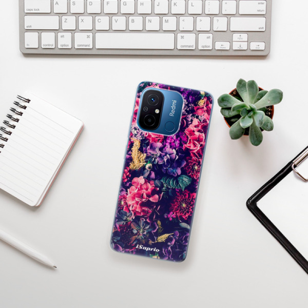 Silikonové pouzdro iSaprio - Xiaomi Redmi 12C - Flowers 10