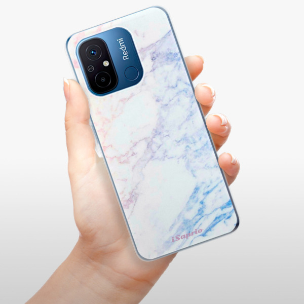Silikonové pouzdro iSaprio - Xiaomi Redmi 12C - Raibow Marble 10