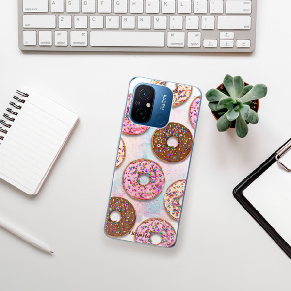 Silikonové pouzdro iSaprio - Xiaomi Redmi 12C - Donuts 11