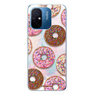 Silikonové pouzdro iSaprio - Xiaomi Redmi 12C - Donuts 11