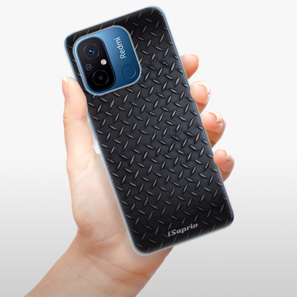 Silikonové pouzdro iSaprio - Xiaomi Redmi 12C - Metal 01