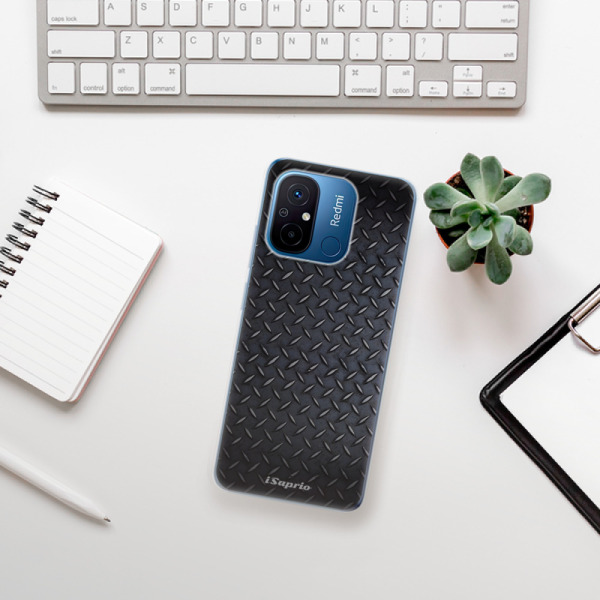 Silikonové pouzdro iSaprio - Xiaomi Redmi 12C - Metal 01