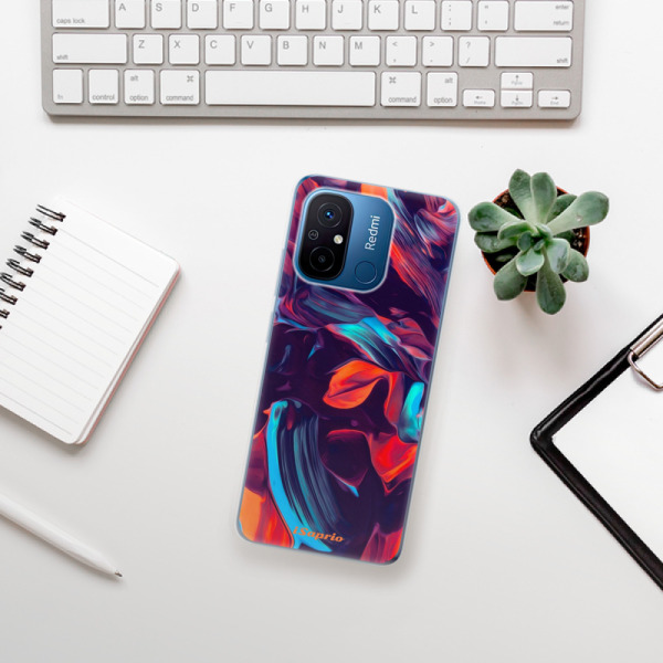 Silikonové pouzdro iSaprio - Xiaomi Redmi 12C - Color Marble 19
