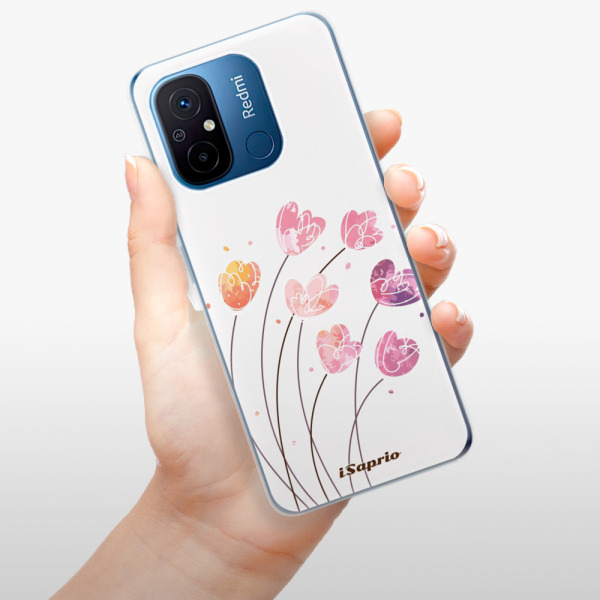 Silikonové pouzdro iSaprio - Xiaomi Redmi 12C - Flowers 14
