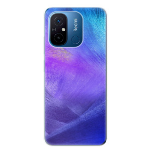Silikonové pouzdro iSaprio - Xiaomi Redmi 12C - Purple Feathers