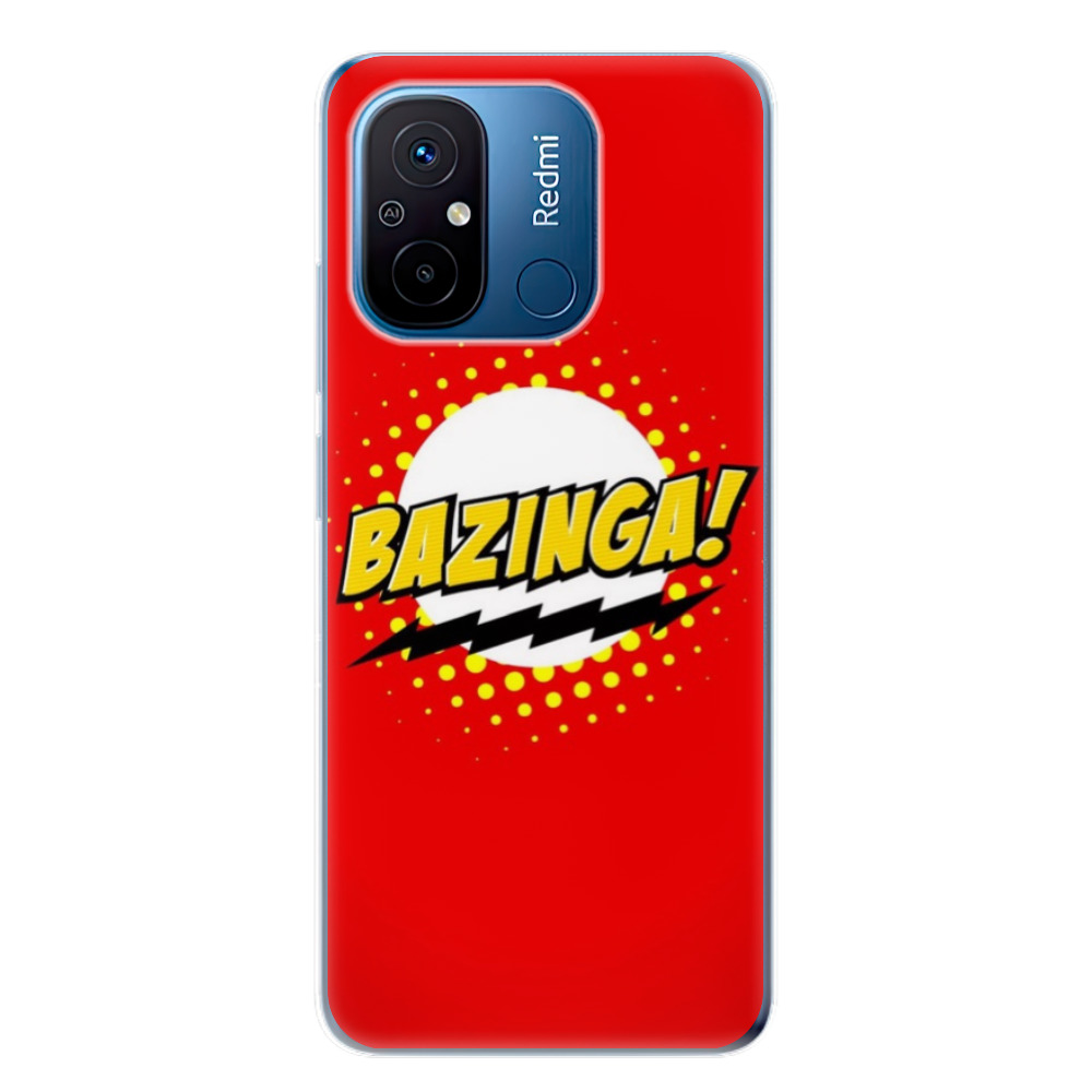 Silikonové odolné pouzdro iSaprio Bazinga 01 na mobil Xiaomi Redmi 12C (Odolný silikonový kryt, obal, pouzdro iSaprio Bazinga 01 na mobilní telefon Xiaomi Redmi 12C)
