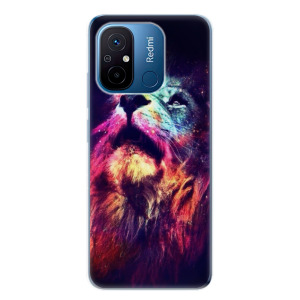 Silikonové pouzdro iSaprio - Xiaomi Redmi 12C - Lion in Colors