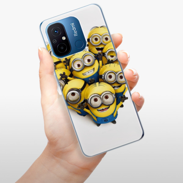 Silikonové pouzdro iSaprio - Xiaomi Redmi 12C - Mimons 01