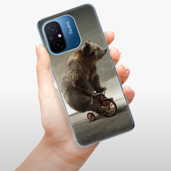 Silikonové pouzdro iSaprio - Xiaomi Redmi 12C - Bear 01