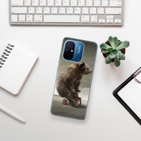 Silikonové pouzdro iSaprio - Xiaomi Redmi 12C - Bear 01