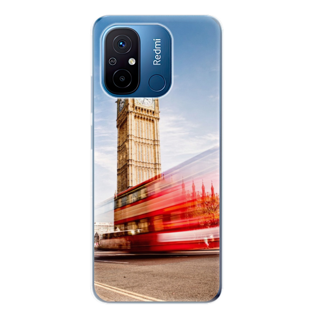 Silikonové odolné pouzdro iSaprio London 01 na mobil Xiaomi Redmi 12C (Odolný silikonový kryt, obal, pouzdro iSaprio London 01 na mobilní telefon Xiaomi Redmi 12C)
