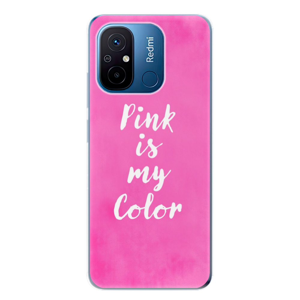 Silikonové odolné pouzdro iSaprio Pink is my color na mobil Xiaomi Redmi 12C (Odolný silikonový kryt, obal, pouzdro iSaprio Pink is my color na mobilní telefon Xiaomi Redmi 12C)