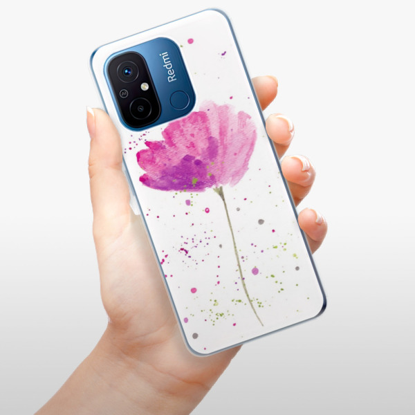 Silikonové pouzdro iSaprio - Xiaomi Redmi 12C - Poppies