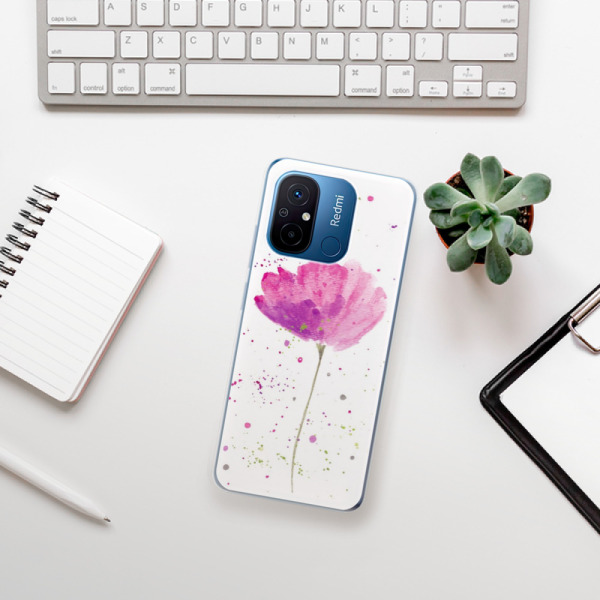 Silikonové pouzdro iSaprio - Xiaomi Redmi 12C - Poppies