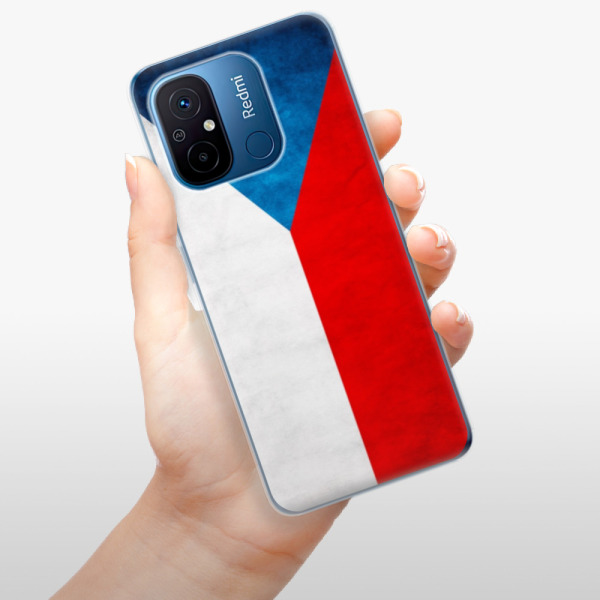 Silikonové pouzdro iSaprio - Xiaomi Redmi 12C - Czech Flag