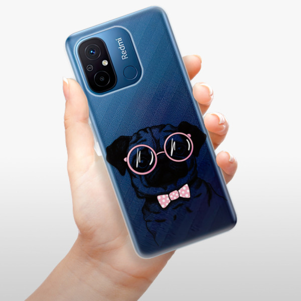 Silikonové pouzdro iSaprio - Xiaomi Redmi 12C - The Pug
