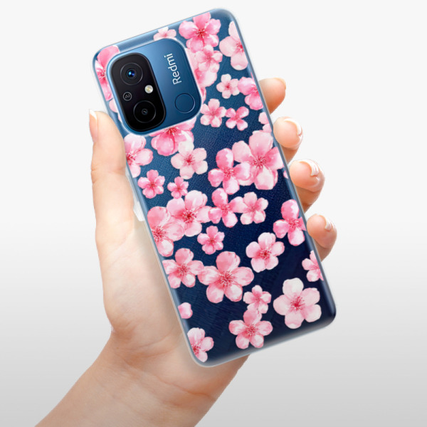 Silikonové pouzdro iSaprio - Xiaomi Redmi 12C - Flower Pattern 05