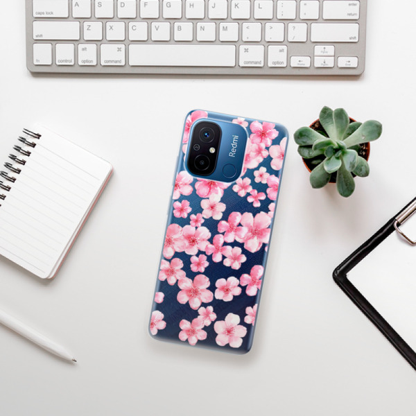 Silikonové pouzdro iSaprio - Xiaomi Redmi 12C - Flower Pattern 05