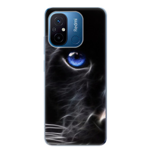 Silikonové pouzdro iSaprio - Xiaomi Redmi 12C - Black Puma