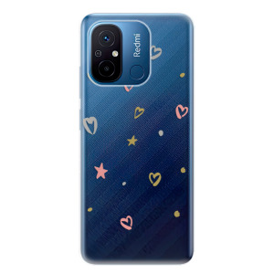 Silikonové pouzdro iSaprio - Xiaomi Redmi 12C - Lovely Pattern