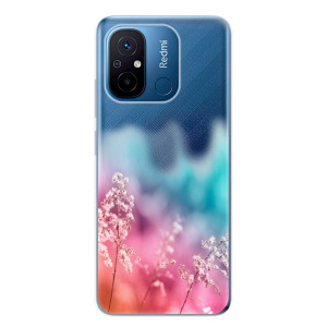 Silikonové pouzdro iSaprio - Xiaomi Redmi 12C - Rainbow Grass