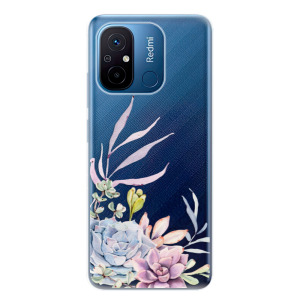 Silikonové pouzdro iSaprio - Xiaomi Redmi 12C - Succulent 01