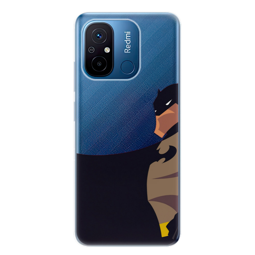 Silikonové odolné pouzdro iSaprio BaT Comics na mobil Xiaomi Redmi 12C (Odolný silikonový kryt, obal, pouzdro iSaprio BaT Comics na mobilní telefon Xiaomi Redmi 12C)