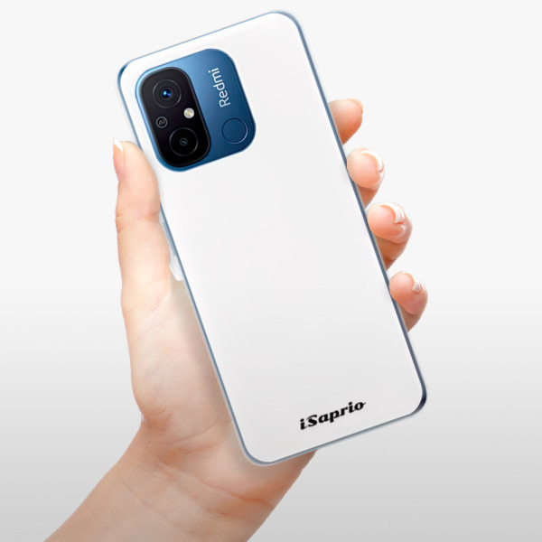 Silikonové pouzdro iSaprio - Xiaomi Redmi 12C - 4Pure bílé