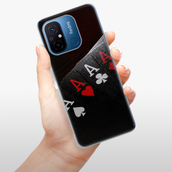 Silikonové pouzdro iSaprio - Xiaomi Redmi 12C - Poker
