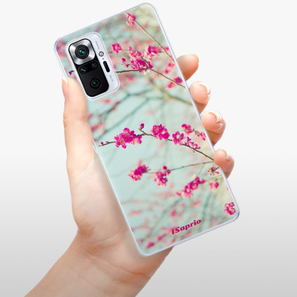Silikonové pouzdro iSaprio - Xiaomi Redmi Note 10 Pro - Blossom 01