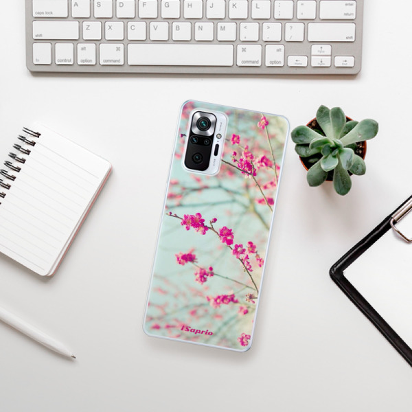 Silikonové pouzdro iSaprio - Xiaomi Redmi Note 10 Pro - Blossom 01