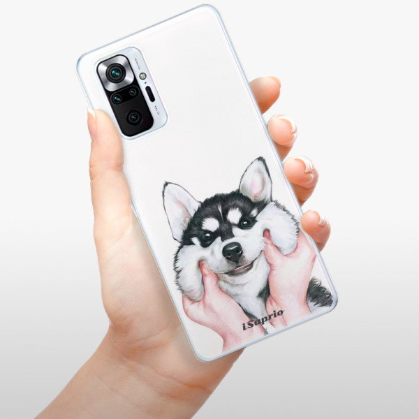 Silikonové pouzdro iSaprio - Xiaomi Redmi Note 10 Pro - Malamute 01