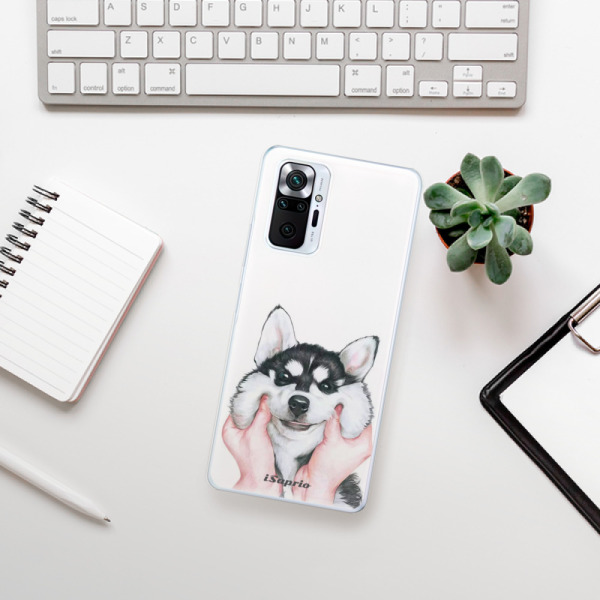 Silikonové pouzdro iSaprio - Xiaomi Redmi Note 10 Pro - Malamute 01