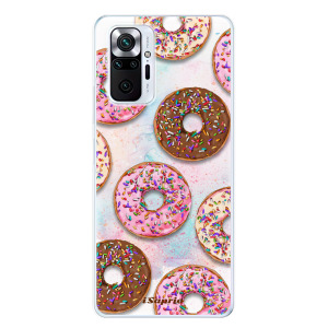 Silikonové pouzdro iSaprio - Xiaomi Redmi Note 10 Pro - Donuts 11