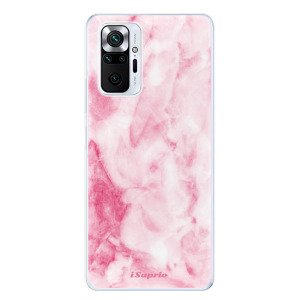 Silikonové pouzdro iSaprio - Xiaomi Redmi Note 10 Pro - RoseMarble 16