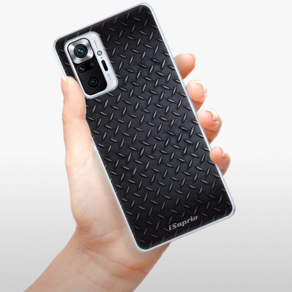 Silikonové pouzdro iSaprio - Xiaomi Redmi Note 10 Pro - Metal 01