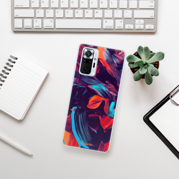 Silikonové pouzdro iSaprio - Xiaomi Redmi Note 10 Pro - Color Marble 19