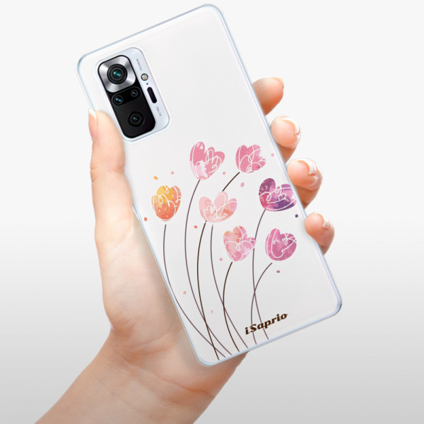 Silikonové pouzdro iSaprio - Xiaomi Redmi Note 10 Pro - Flowers 14