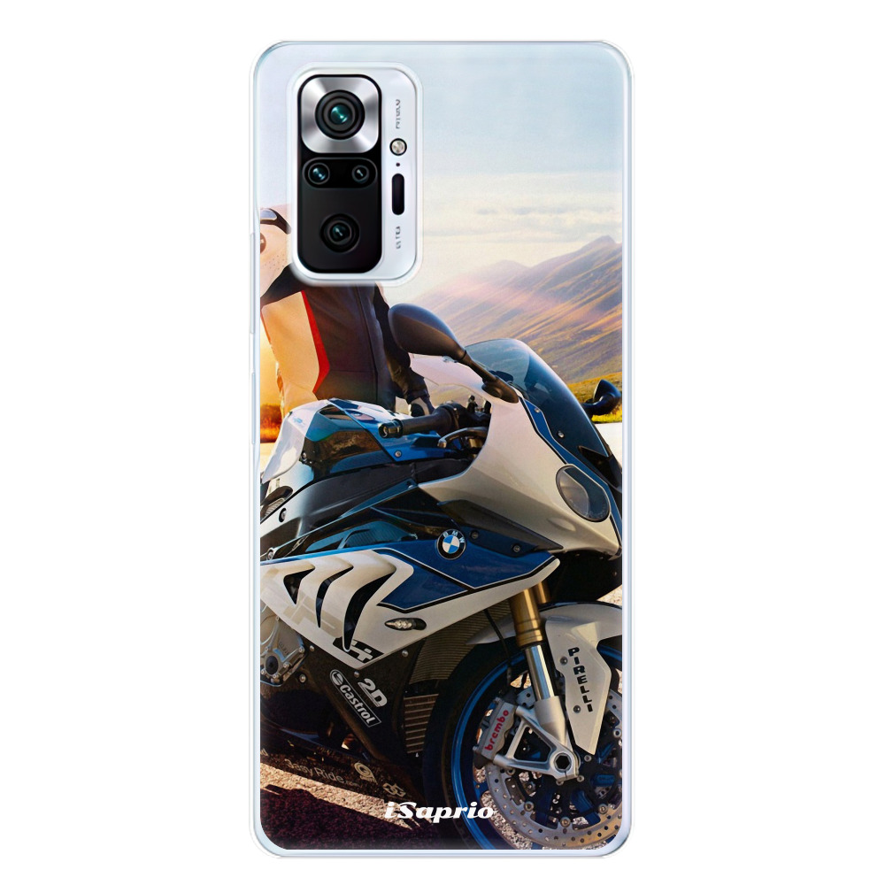 Odolné silikonové pouzdro iSaprio - Motorcycle 10 - Xiaomi Redmi Note 10 Pro
