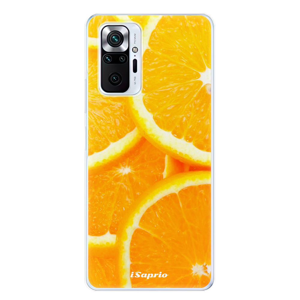 Odolné silikonové pouzdro iSaprio - Orange 10 - Xiaomi Redmi Note 10 Pro
