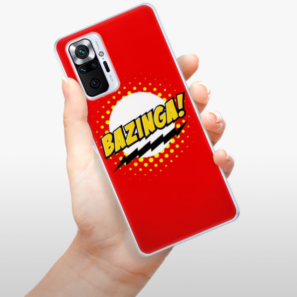 Silikonové pouzdro iSaprio - Xiaomi Redmi Note 10 Pro - Bazinga 01