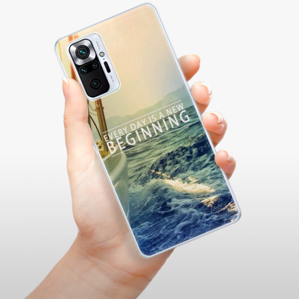 Silikonové pouzdro iSaprio - Xiaomi Redmi Note 10 Pro - Beginning